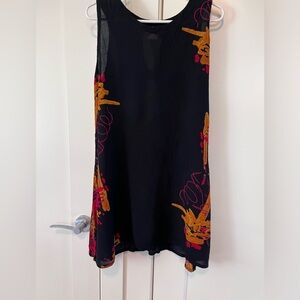 Fun summer dress or coverup - rayon